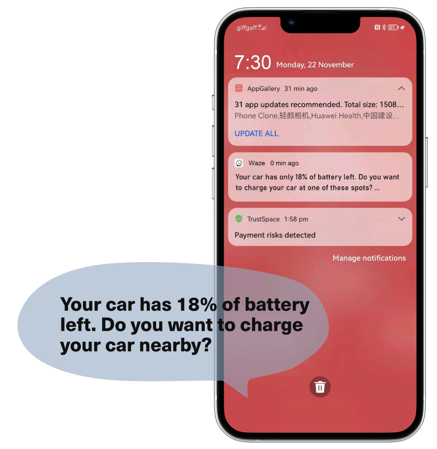 app screen